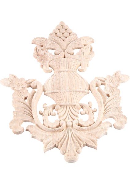 Minyatür Ahşap Vintage Ahşap Oyma Köşe Çıkartması Duvar Lambası Ev Mobilyaları Duvar-Mobilya Kapılar Dekoratif (Yurt Dışından) fiyatları