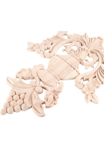 Minyatür Ahşap Vintage Ahşap Oyma Köşe Çıkartması Duvar Lambası Ev Mobilyaları Duvar-Mobilya Kapılar Dekoratif (Yurt Dışından) indirimleri