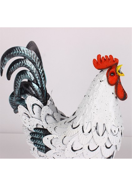 Tavuk Dekoratif Metal Ayaklı Hayvan Heykeli Arka Bahçe Veranda Mutfak Dekorasyonu ve Çim Dekorasyonu Için (Yurt Dışından) indirimleri