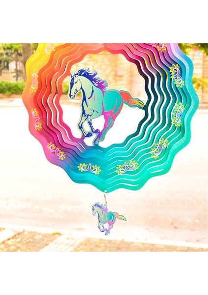 12 Inçlik Kardinal Rüzgar Döndürücüler Açık Hava, 3D At Rüzgar Döndürücü Bahçe Dekoru, Asılı Patio Bahçe Dekorasyonu Için (Yurt Dışından) fırsatları