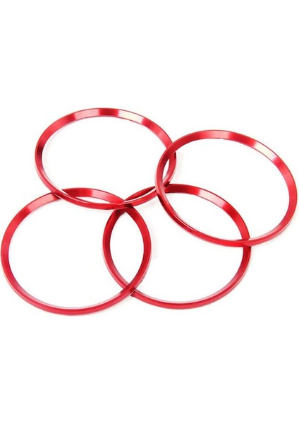 Araba Tekerlek Merkezi Kapaklar Hub Halkaları Lastik Merkezi Dekorasyon Kapak Trimler Honda 10TH Civic 2016-2021 Aksesuarları (Kırmızı) (Yurt Dışından) fiyatları