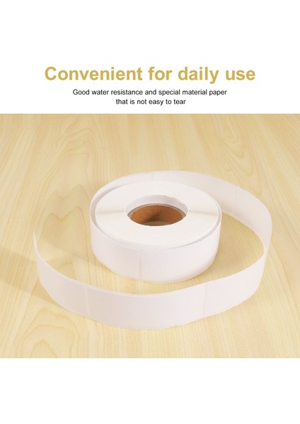 Çıkarılabilir Dondurucu Etiketleri 1 x 3 Inç Gıda Depolama Çıkartmaları Buzdolabı Dondurucu Kağıt Etiketleri (Boş Beyaz) (Yurt Dışından) fiyatları