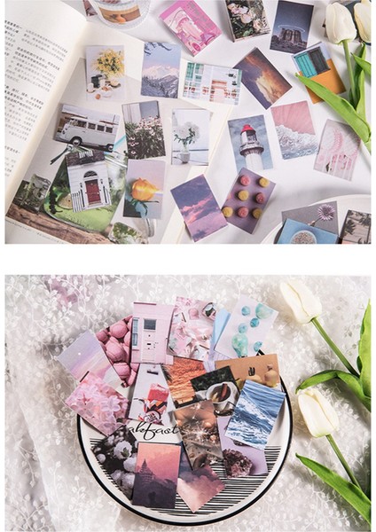 300 Adet Washi Çıkartmalar Seti Günlük Kaydı Koleksiyon Defteri Kağıdı Estetik Dekoratif Çıkartmalar Yapışkanlı Karalama Defteri Etiketi (Yurt Dışından)