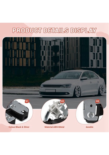 16D827505 Vw Passat B7 Jetta Mk6 Sagitar Için Araba Arka Bagaj Kapağı Kilit Mandalı 56D827505 (Yurt Dışından) indirimleri