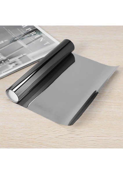 Araba Renklendirme Filmi Üst Ön Cam Folyo Güneş Koruma Degrade 20X150CM (Siyah) (Yurt Dışından) indirimleri