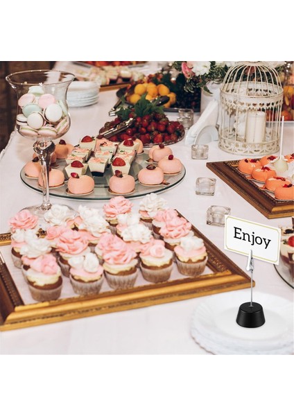 24 Adet Yer Kartı Tutucu Fotoğraf Notu Klipsleri Kelepçeli Ahşap Tabanlı Masa Numarası Tutucu, Menü Düğün Parti Dekorasyonu Için (Yurt Dışından) indirimleri