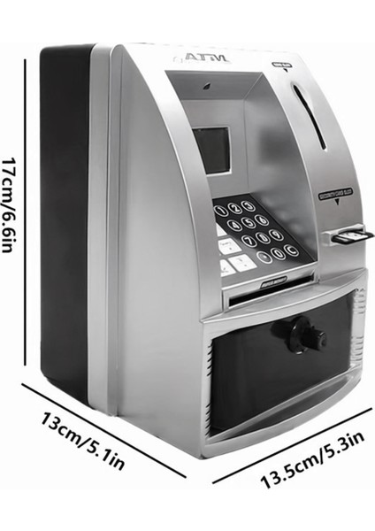 Para Için Akıllı Atm Kuma Mini Banknot Para Kutuları Çocuklara Para Yönetimini Öğretmek Için Sesli Atm Makinesi (Yurt Dışından) indirimleri