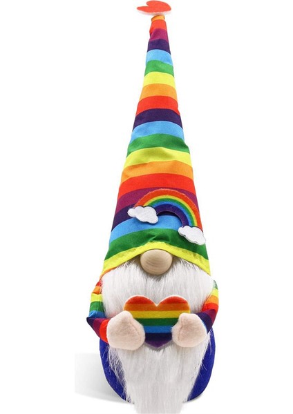 Gurur Ayı Cüceler Gökkuşağı Iskandinav Renkli Ev Dekor Lgbtq Neşelenme Hediyesi (Yurt Dışından)