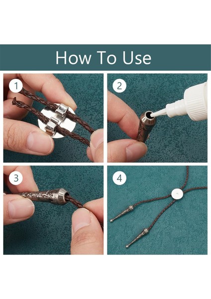 Bolo Kravat 5 Yard Bolo Kravat Kordonları Bolo Uçları Yedek Uç Kapakları Toka Modası Iç Yapım Için Buluntu (Yurt Dışından) fırsatları