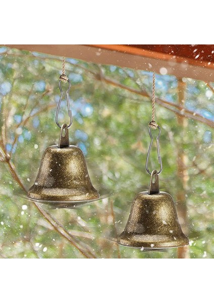 30 Adet Bells Craft Küçük Bells Pirinç Bells Vintage Bells Asılı Rüzgar Çanları Yapma Köpek Eğitimi Için Kancalarla (Yurt Dışından) modelleri