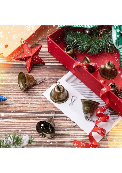 30 Adet Bells Craft Küçük Bells Pirinç Bells Vintage Bells Asılı Rüzgar Çanları Yapma Köpek Eğitimi Için Kancalarla (Yurt Dışından) fırsatları