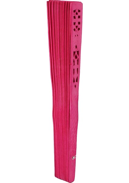 8 Inç Çin Japon Katlanır Yelpaze Orijinal Ahşap El Çiçek Bambu Cep Yelpazesi Ev Dekoru Parti Dekorasyonu Için-Gül Kırmızısı (Yurt Dışından) indirimleri