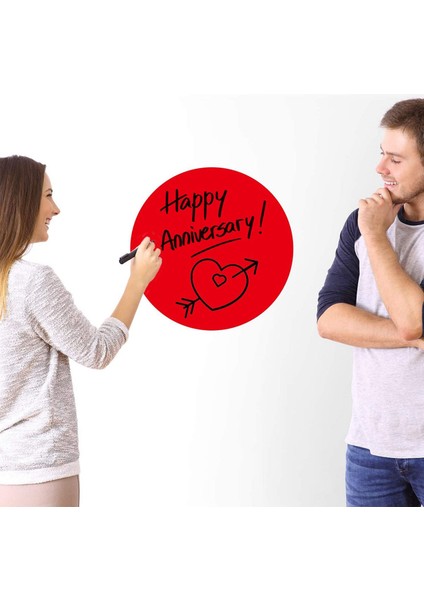 12 Adet Kuru Silme Daireler Çıkarılabilir Vinil Nokta Çıkartmalar Okul Sınıf Masası ve Masası Için 11.8 Inç (Yurt Dışından) modelleri