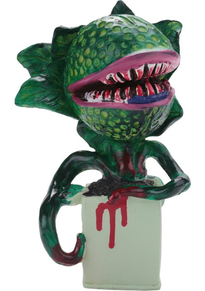 Piranha Çiçek Çoğaltma Film Prop Yard Reçine Süsler Küçük Korku Dükkanı Cadılar Bayramı Dekorasyon (Yurt Dışından)