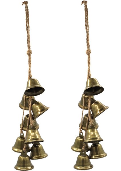 Kapı Tokmağı Için Cadı Çanları, Ev Koruması Için El Yapımı Dekor, Wiccan Sunak Malzemeleri, Cadı Pagan Malzemeleri (Yurt Dışından)