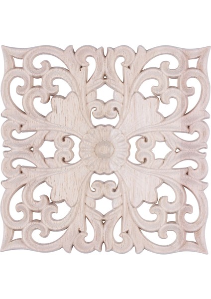 Ahşap Çıkartma Tedarik Avrupa Tarzı Aplike Gerçek Ahşap Oyma Aksesuarları ve Perakende.ahşap Oyma 15X15X2CM (Yurt Dışından)