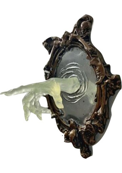 Ayna Hayalet Duvar Plaketi Ayna Hayalet Duvar Heykeli Spectrum El Duvar Plaketi Dekorasyonu (Yurt Dışından)