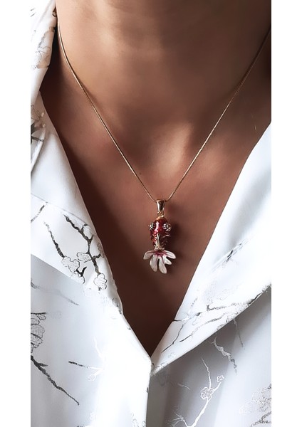 Hareketli Kuyruklu Balık Figürlü Çelik Kolye fiyatları