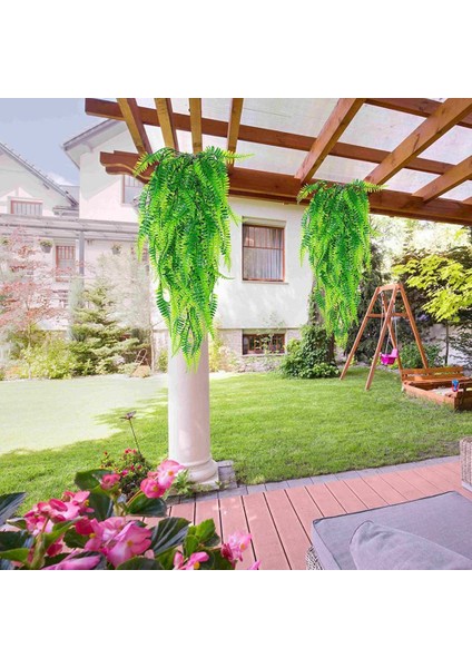 33 Inç Farsça Fern Yaprakları Sarmaşık Odası Dekorasyon Asılı Yapay Bitki Yaprak Çim Düğün Parti Balkon Dekorasyon (Yurt Dışından) fiyatları