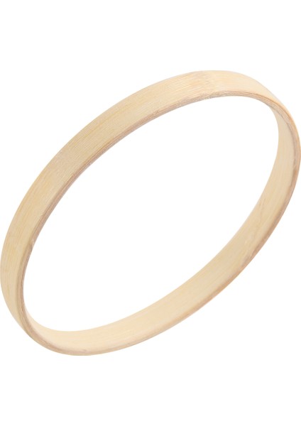 Rüya Bambu Halkaları, Ahşap Daire Yuvarlak Tutucu Dıy Çember Çiçek Çelengi Ev Bahçe Bitki Dekoru Asılı Sepet 10CM (Yurt Dışından)