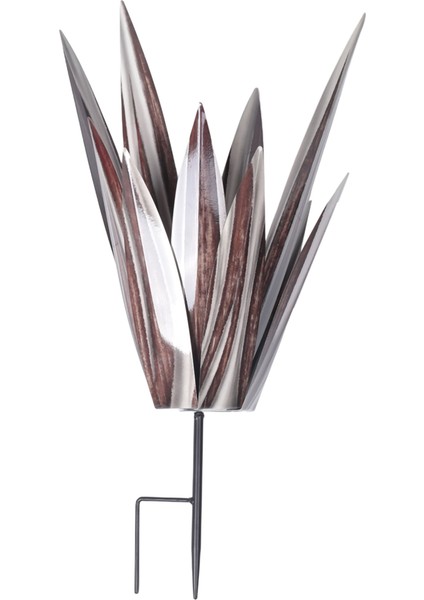 Büyük Tekila Rustik Heykeli, Açık Hava Veranda Bahçesi Için Rustik Metal Agave Bitkileri, Ev Dekoru El Boyalı Metal Agave, G (Yurt Dışından)