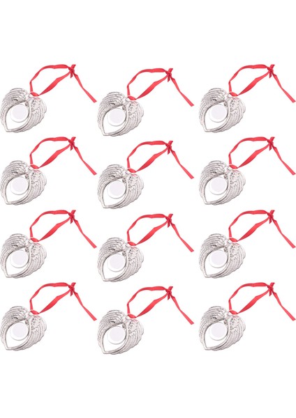 12 Adet Melek Kanat Şekli Boş Sıcak Transfer Baskı Süblimasyon Süs Dekorasyon Noel Ağacı Dekor Noel Partisi Için (Yurt Dışından) fiyatları