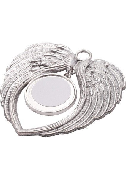 12 Adet Melek Kanat Şekli Boş Sıcak Transfer Baskı Süblimasyon Süs Dekorasyon Noel Ağacı Dekor Noel Partisi Için (Yurt Dışından) fırsatları