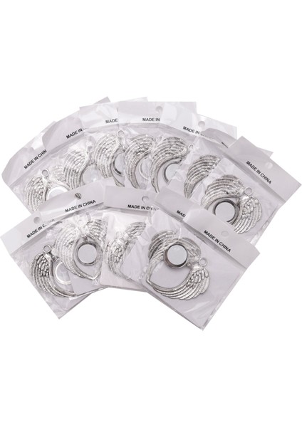 12 Adet Melek Kanat Şekli Boş Sıcak Transfer Baskı Süblimasyon Süs Dekorasyon Noel Ağacı Dekor Noel Partisi Için (Yurt Dışından) indirimleri