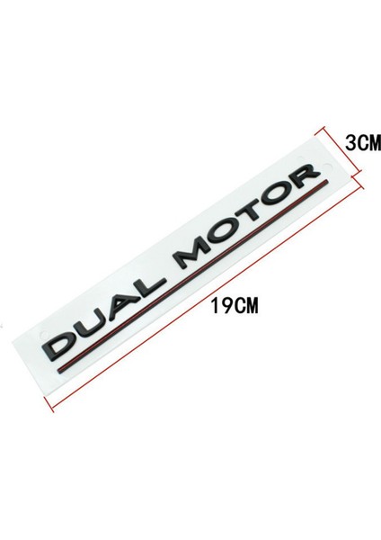 Tesla Model 3 Için Yxs Çift Motorlu Amblem-3d Çift Motorlu Rozet Etiket Dekor Performans Rozeti Aksesuarları (Yurt Dışından) fiyatları
