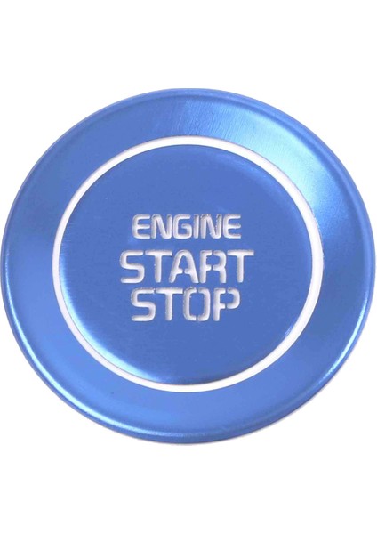 Kia Carnival Ka4 2021 2022 Alüminyum Alaşımlı Araba Motoru Başlat Durdur Itme Kapağı El Freni Düğmesi Kapağı Trim Mavi (Yurt Dışından) indirimleri
