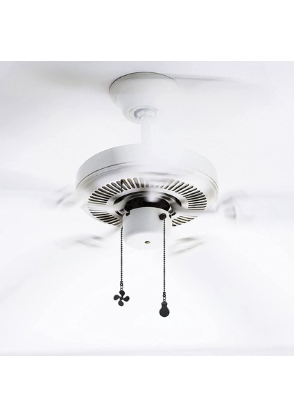 Tavan Vantilatörü Çekme Zinciri Fan Uzatma Zinciri Fan Zinciri Çeker Dekoratif 12 Inç Tavan Vantilatörü Zincir Genişletici Süs C (Yurt Dışından) fiyatları