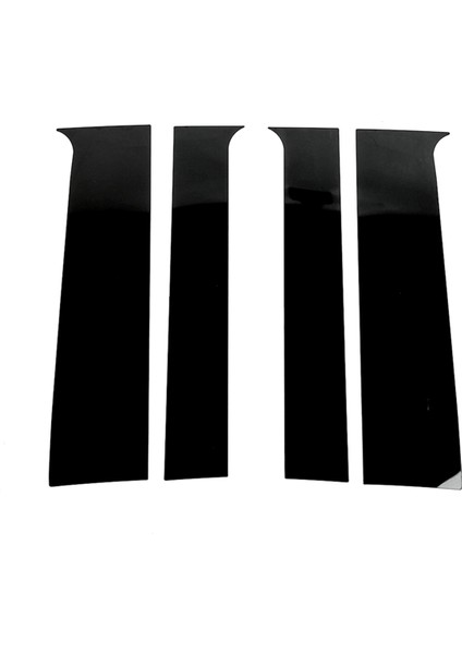 Chevrolet Colorado / Gmc Canyon Crew Cab 2015-2022 Kapı Döşeme Kapağı Çıkartma Çıkartmaları Için Araba Pencere Direk Direkleri (Yurt Dışından)