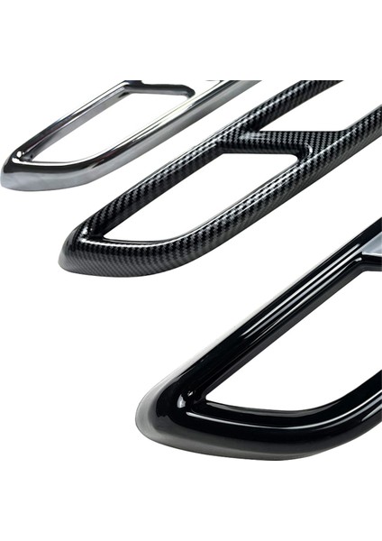 Araba Kuyruk Boğaz Trim Çerçeve Egzoz Borusu Dış Aksesuarları Audi A3 8y S Line Sportback Sedan 2021+ A (Yurt Dışından) indirimleri