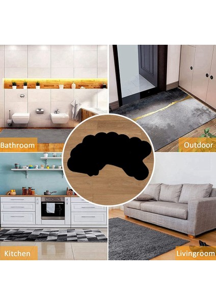 Halı Tutucu, 8 Pcs Çift Taraflı Kaymaz Halı Pedleri Halı Bandı, Parke Zeminler ve Fayans Için Halı Bandı Köşe Yan Tutucular (Yurt Dışından) fırsatları