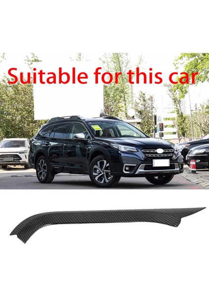 Karbon Fiber Araba Ön Koltuk Saklama Kutusu Çerçeve Şerit Subaru Outback Bt 2021 2022 Için (Yurt Dışından) modelleri
