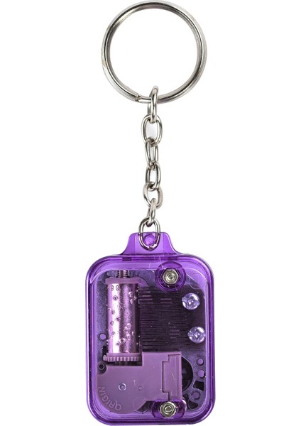 Koyu Mor Müzik Kutusu Kendin Yap 18 Ton Mekanik Metal Müzik Kutuları Çocuklar Için Xmas Hediyeleri Vidalarla Saat Ev Dekorasyonu (Yurt Dışından)