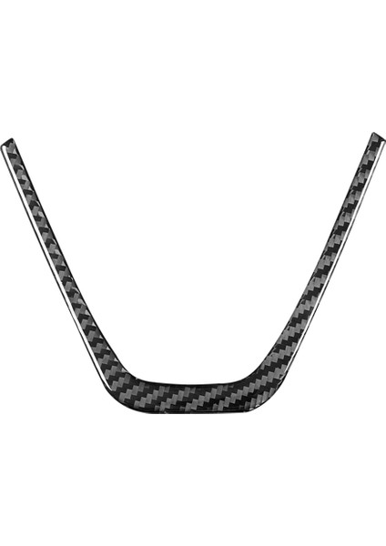 Bmw 5 Serisi G30 G38 2018-2021 Karbon Fiber Araba Direksiyon Paneli Çerçeve Trim Kapağı Iç Aksesuarlar (Yurt Dışından)