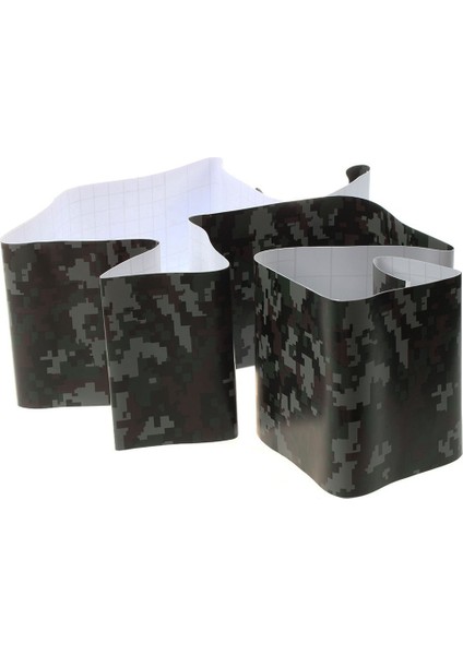 1 Rulo Camo Araba Etiket Karbon Fiber Motosiklet Pvc Vinil Ordu Etiket Camo Woodland Kamuflaj Etiket Siyah Dijital Kamuflaj 152X10 cm (Yurt Dışından) fiyatları