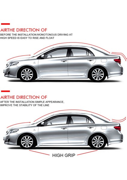45 Inç Evrensel Araba Spoileri, Araba Bagaj Spoileri Dudak Kiti Kauçuk Şerit Çubuğu Spoiler Kuyruk Yüzgeci Kuyruk Yüzgeci Arka Kanat Aksesuarları (Yurt Dışından) indirimleri