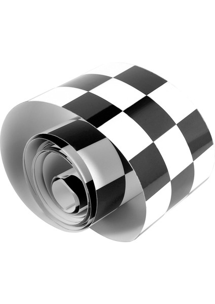 3 Inç Siyah/beyaz Damalı Çıkartma Bant Araba Motosiklet Bisiklet Tankı Etiket (Yurt Dışından) modelleri