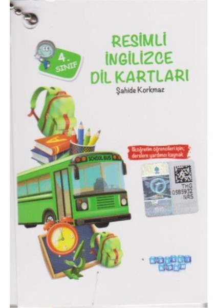 4. Sınıf Resimli İngilizce Dil Kartları fiyatları