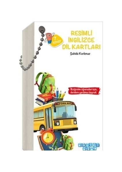 7. Sınıf Resimli İngilizce Dil Kartları