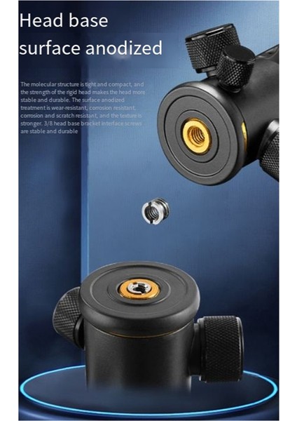Ball Head 360° Dönebilen Panoramik Ballhead Tripod Standı Aksesuarları (Yurt Dışından) fiyatları