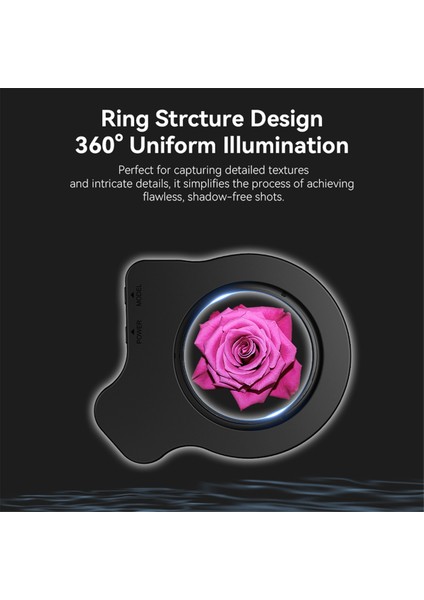 Makro Lens Dolgu Işığı Halka Işığı 3 Renk 5 Seviye 2700K-6500K 32LED Lamba Boncukları 37MM/52MM Filtre Için 45 Aydınlatma Efekti (Yurt Dışından) fırsatları