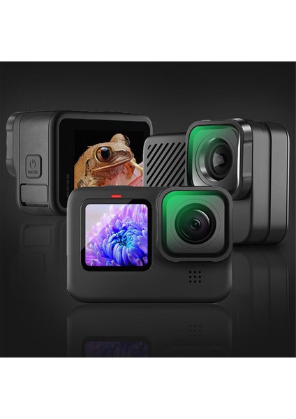 Gopro Hero Spor Kamerası Için 15X Makro Lens Yakın Çekim Filtresi Yansıma Önleyici Çok Katmanlı Kaplama Hd Optik Cam (Yurt Dışından) fırsatları