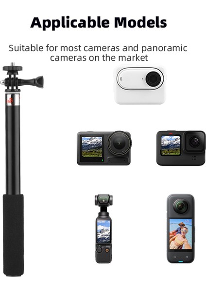 Osmo Pocket 3 Spor Kamera Aksesuarları Için Genişletilebilir Sürüm Selfie Çubuğu (Yurt Dışından) fırsatları