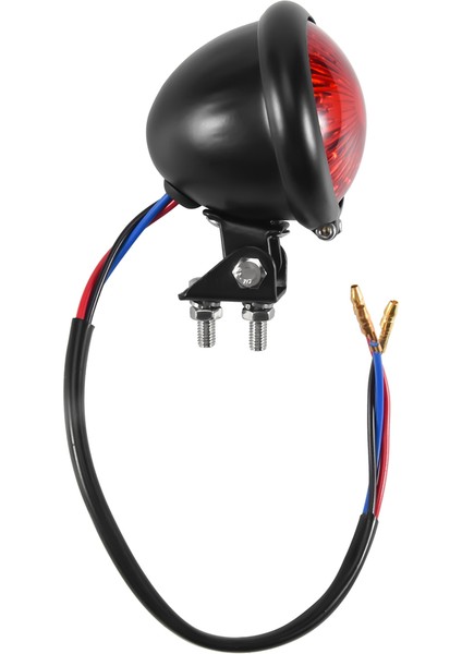 Kırmızı 12V LED Siyah Ayarlanabilir Cafe Racer Tarzı Stop Lambası Motosiklet Fren Lambası Arka Lambası Chopper Bobber Için (Yurt Dışından) fiyatları