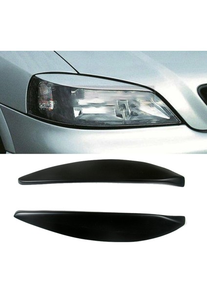 Opel Vauxhall Astra H Mk5 2004 - 2009 2007 2008 Için Araç Ön Far Lambası Kaşları, Göz Kapakları Kalıp Kaplamaları (Yurt Dışından) modelleri