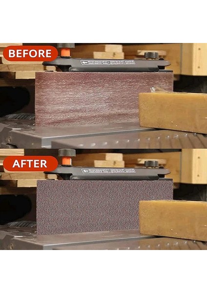 Aşındırıcı Temizleme Tutkal Çubuğu Zımpara Kayışı Bant Tambur Temizleyici Zımpara Kağıdı Temizleme Silgisi Kayış Disk Zımpara Makinesi Için D (Yurt Dışından) modelleri