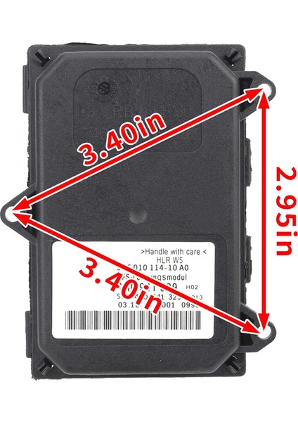 4H0941329 Audi A3 8V A6 4g A8 4h Vw Jetta 5c Tiguan 5n Touareg 7p Için Araç Far Kontrol Ünitesi Afs Viraj Modülü (Yurt Dışından)